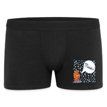 MOIN FRANZBRÖTCHEN RAINY WEATHER HAMBURG - Men's Boxer Shorts - black - Front