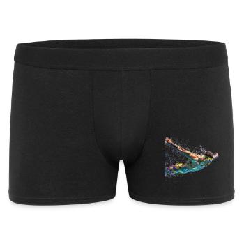 Peinture Tourbillon Float Splash - Boxer Homme - noir - Devant