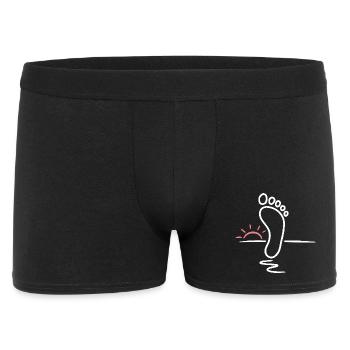 Conception de la mer de vacances pour des journées de détente à la plage - Boxer Homme - noir - Devant