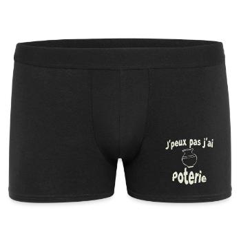 I can't I have pottery - Men's Boxer Shorts - black - Front
