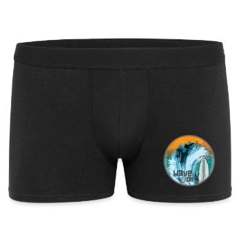 Vague dans Surf Magic Patch - Boxer Homme - noir - Devant