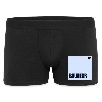 CONSTRUCTEUR DE MAISONS HERZ - Boxer Homme - noir - Devant