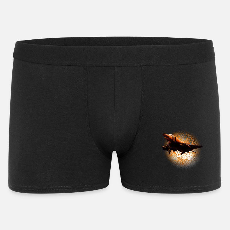 F-4 Phantom - Männer Boxer Shorts - Schwarz