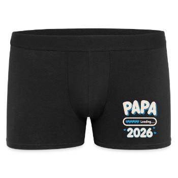 Papa Loading 2026 - Men's Boxer Shorts - black - Front
