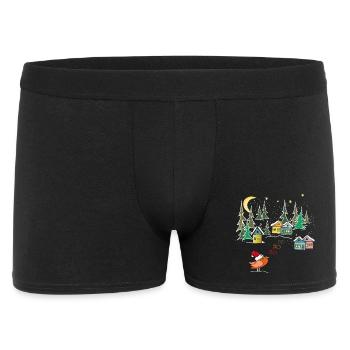 Winter Magic Christmas - Men's Boxer Shorts - black - Front