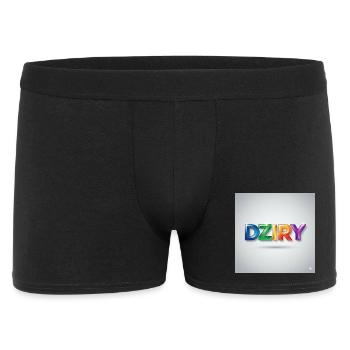 DZIRY Rainbow Gradient - Men's Boxer Shorts - black - Front