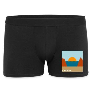Autumn - Men's Boxer Shorts - black - Front