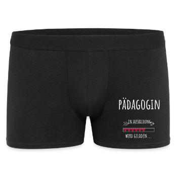 Pédagogue de l’éducation professionnelle étudiante - Boxer Homme - noir - Devant