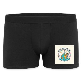 Adventures Galley World in Action - Men's Boxer Shorts - black - Front