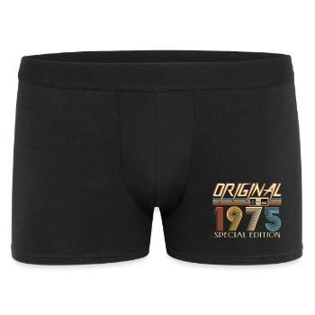 Gamer 50th Birthday 50th Anniversary Original 1975 - Men's Boxer Shorts - black - Front