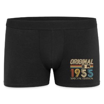 Gamer 70th Birthday 70th Anniversary Original 1955 - Men's Boxer Shorts - black - Front