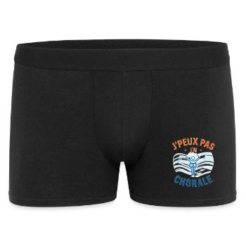 J'peux pas j'ai chorale - Boxer Homme - noir - Devant