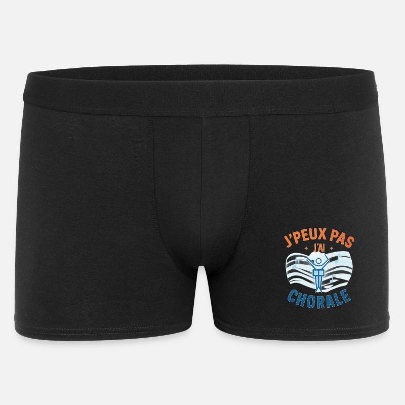 J'peux pas j'ai chorale - Boxer Homme - noir