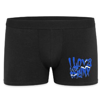 I Love Sphynx Cats Graffiti  - Men's Boxer Shorts - black - Front
