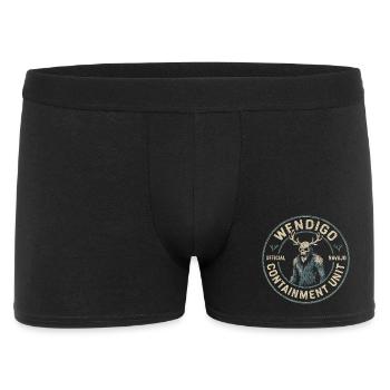 Wendigo Containment Unit Funny Myth Wendigo - Men's Boxer Shorts - black - Front