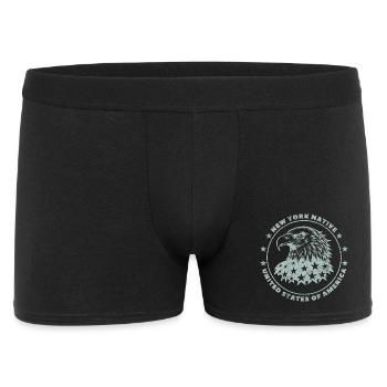 New York Native - USA Bald Eagle - Men's Boxer Shorts - black - Front