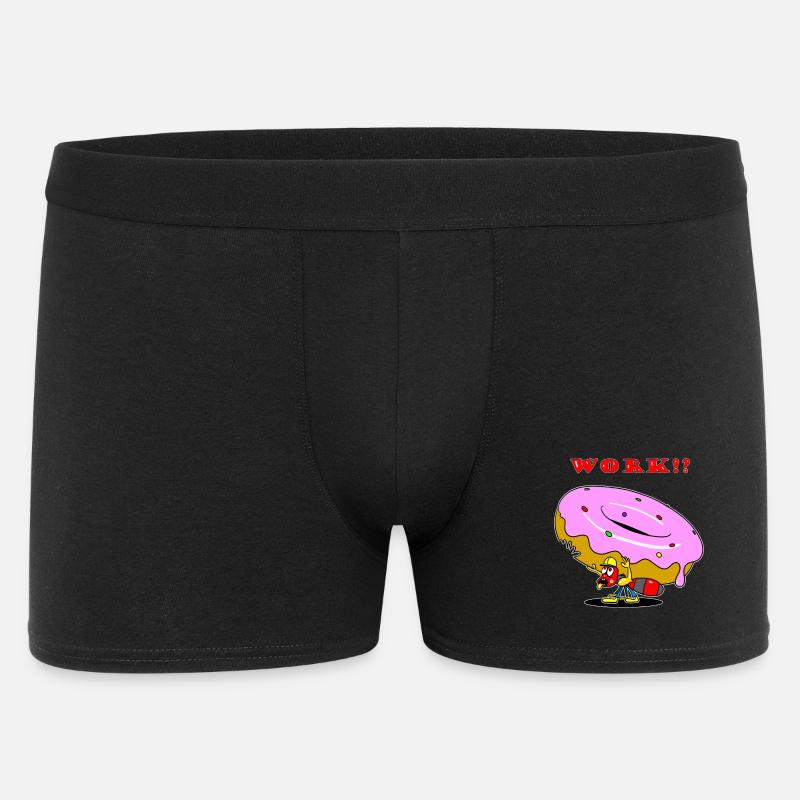 Ant Donut Worker Cartoon - Männer Boxer Shorts - Schwarz
