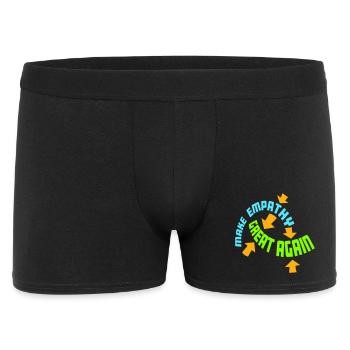 Make Empathy Great Again Political Statement Hope - Men's Boxer Shorts - black - Front