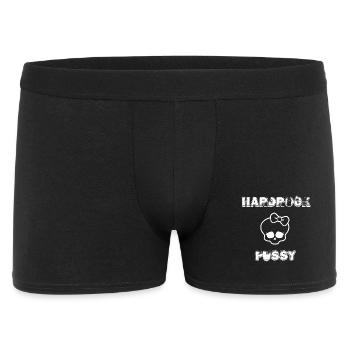Handrock  - Männer Boxer Shorts - Schwarz - Vorne
