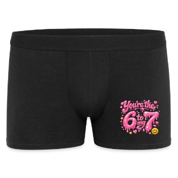 You're the 6 to my 7 - Men's Boxer Shorts - black - Front