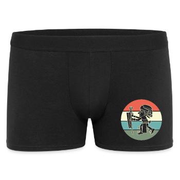 aztec Mayan calendar Inca - Men's Boxer Shorts - black - Front