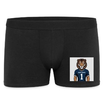Imprimé du maillot mascotte du Tigre - Boxer Homme - noir - Devant