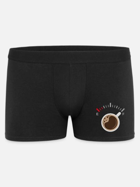 Full of Coffee - Men's Boxer Shorts - black