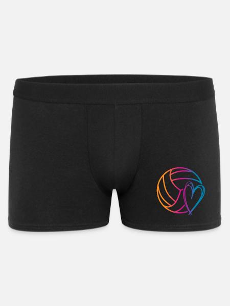 Volleyball Ball - Men's Boxer Shorts - black