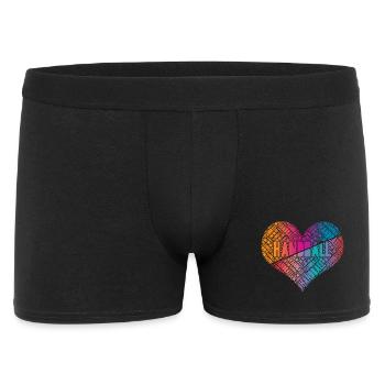 Handball Heart - Men's Boxer Shorts - black - Front