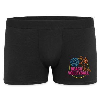 Volley-ball de plage féminin - Boxer Homme - noir - Devant