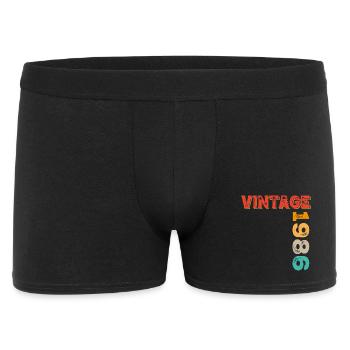 Vintage 1986 - Men's Boxer Shorts - black - Front