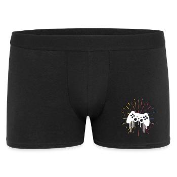 Gaming - Men's Boxer Shorts - black - Front