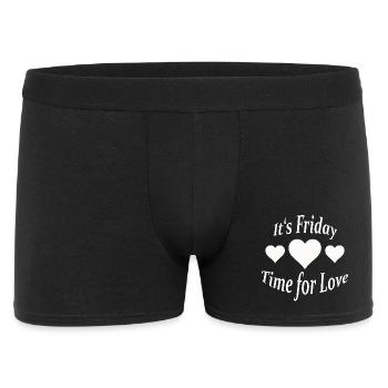 C’EST VENDREDI - Boxer Homme - noir - Devant