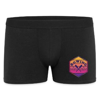 Rowing Heartbeat Vintage - Boxer Homme - noir - Devant