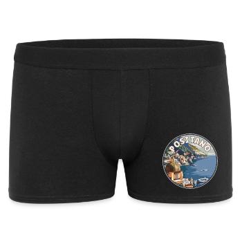 Explore Positano in Italy Mediterranean Paradise - Men's Boxer Shorts - black - Front