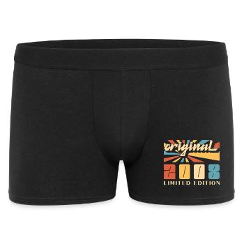 18th birthday, 18 years, original 2008 - Men's Boxer Shorts - black - Front