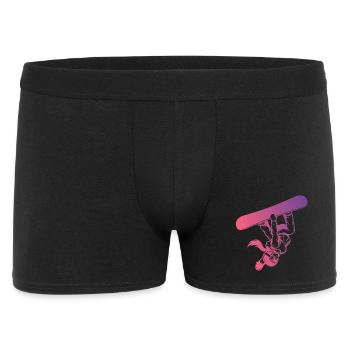 Slopestyle Salto Freestyle Sports d’hiver - Boxer Homme - noir - Devant
