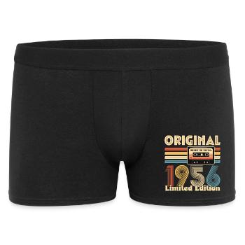 70th birthday, 70 years, original 1956 - Men's Boxer Shorts - black - Front