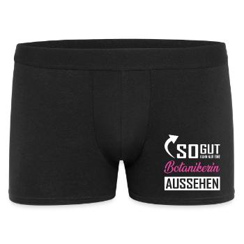 Seul un botaniste peut avoir une telle apparence - Boxer Homme - noir - Devant