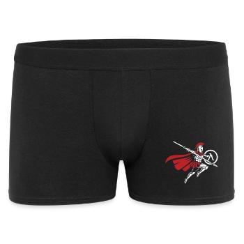 Spartan Spear Jump Mascot Spartan Strike - Men's Boxer Shorts - black - Front