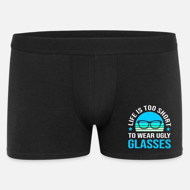 Optiker Augenarzt Optik - Männer Boxer Shorts - Schwarz