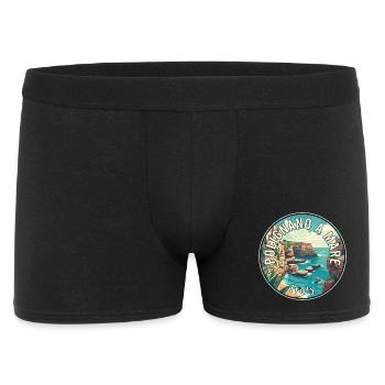 Experience Coastal Splendor Polignano a Mare Italy - Men's Boxer Shorts - black - Front