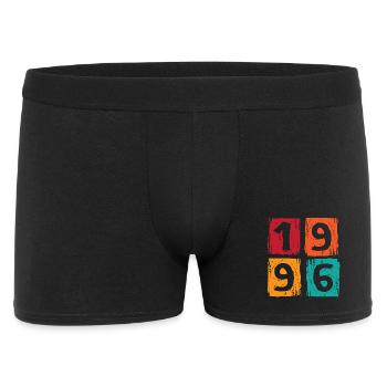 1996 30. Geburtstag - Männer Boxer Shorts - Schwarz - Vorne