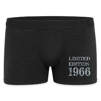 1966 60th year of birth - Men's Boxer Shorts - black - Front