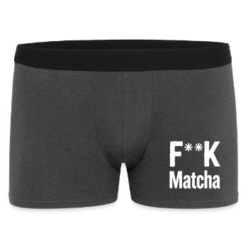 Matcha Rebellion T-shirt - Boxer Homme - charbon - Devant