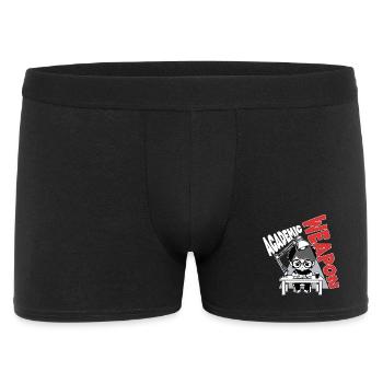 Student Academic Weapon Revisions Manga - Männer Boxer Shorts - Schwarz - Vorne