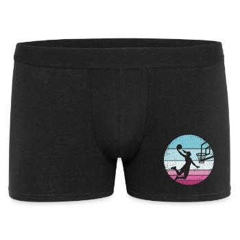 Basketball Girls Basketball Women - Men's Boxer Shorts - black - Front