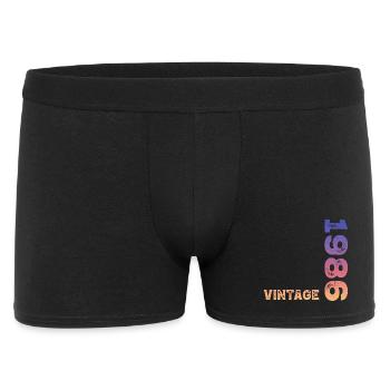 Vintage 1986 - Men's Boxer Shorts - black - Front