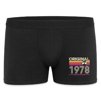 Original 1978 Retro Limited Edition - Men's Boxer Shorts - black - Front