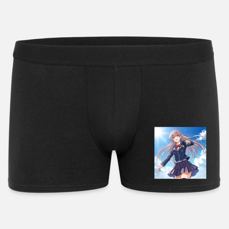 Sonnensturm Schuluniform Heldin - Männer Boxer Shorts - Schwarz